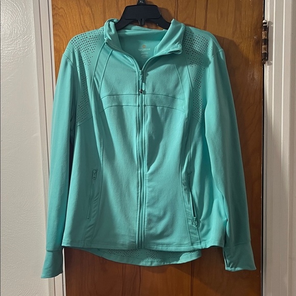 Tangerine Women's Aqua athletic jacket - Picture 1 of 8